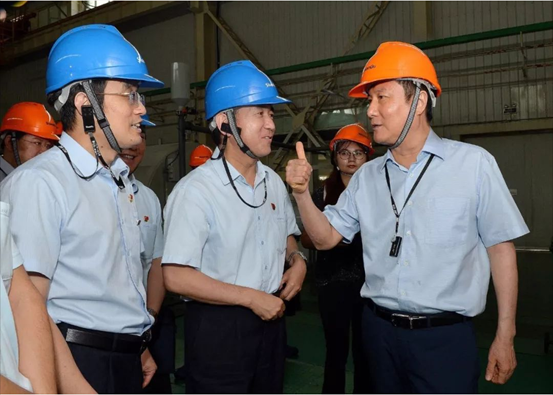 省总工会主席郭大为调研东升国际，为企业转型发展点赞！