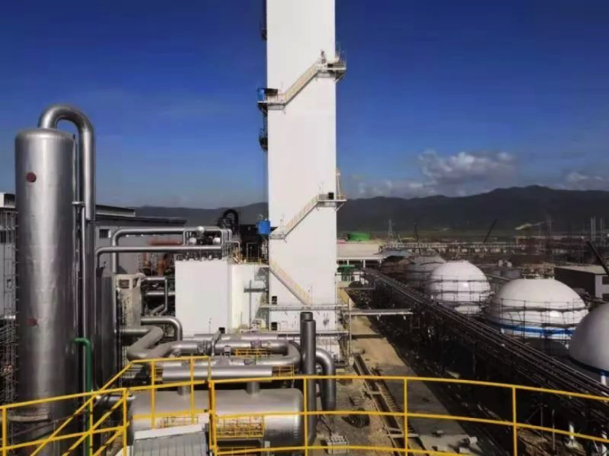 东升国际印尼总包工程项目空分机组一次试车成功